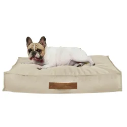 Rechteckiges Hundebett und Katzenbett 50x60 cm - Soft-Velours – Ansicht 21