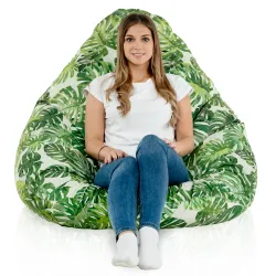 Sitzsack mit Rückenlehne XXL Drop - Outdoor Pro Garten Wasserdicht – Ansicht 90