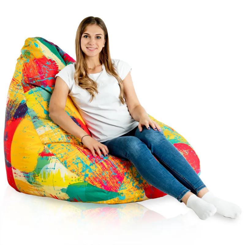 Sitzsack mit Rückenlehne XXL Drop - Outdoor Pro Garten Wasserdicht – Ansicht 92