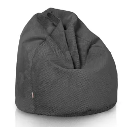 Riesensitzsack XXL für Erwachsene -Struktur-Velours Dot – Ansicht 17