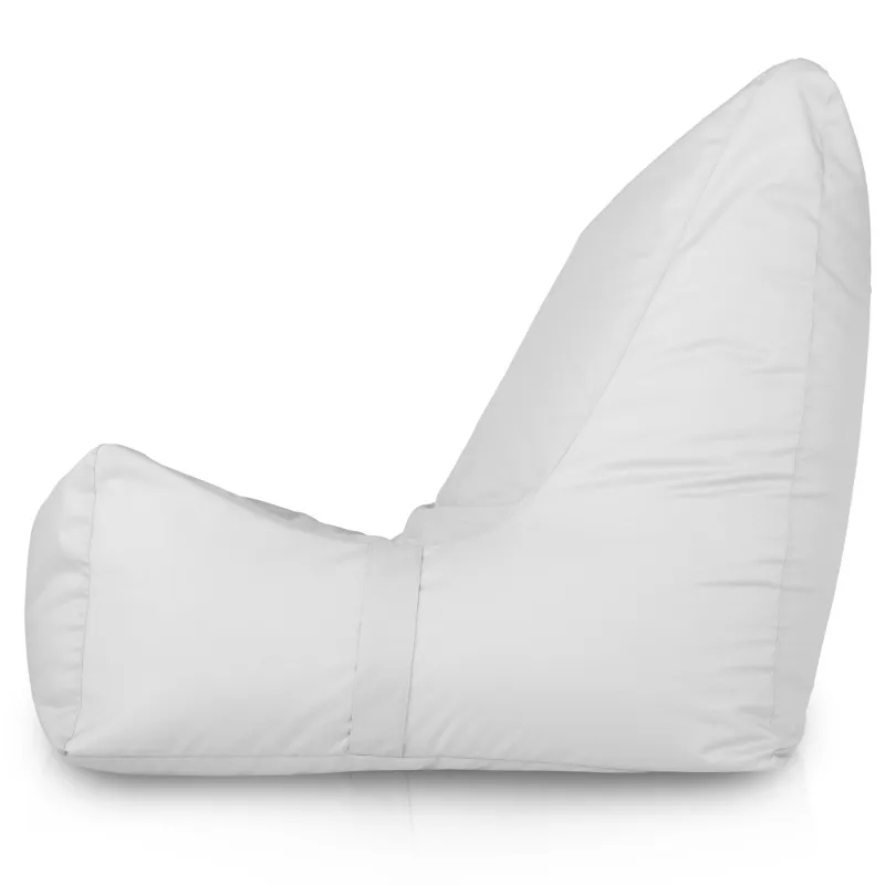 Weiß Sitzsack Sessel Outdoor XXL Nylon