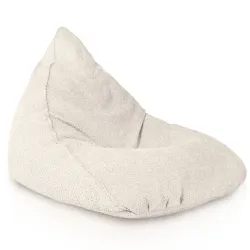 Boden-Sitzsack XL Bermuda - Teddy-Bouclé