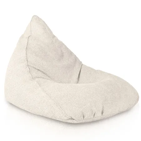 Bermuda XL Boucle Sitzsack mit weicher Textur, ideal für stilvolle Räume