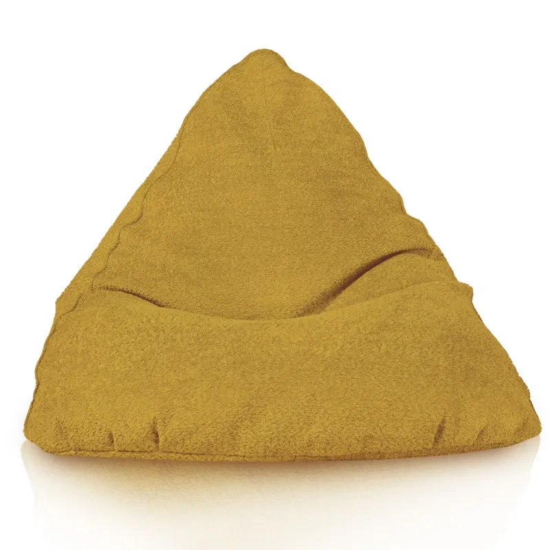 Boden-Sitzsack XL Bermuda - Teddy-Bouclé – Ansicht 3