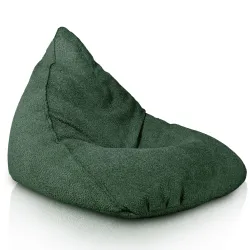 Boden-Sitzsack XL Bermuda - Teddy-Bouclé
