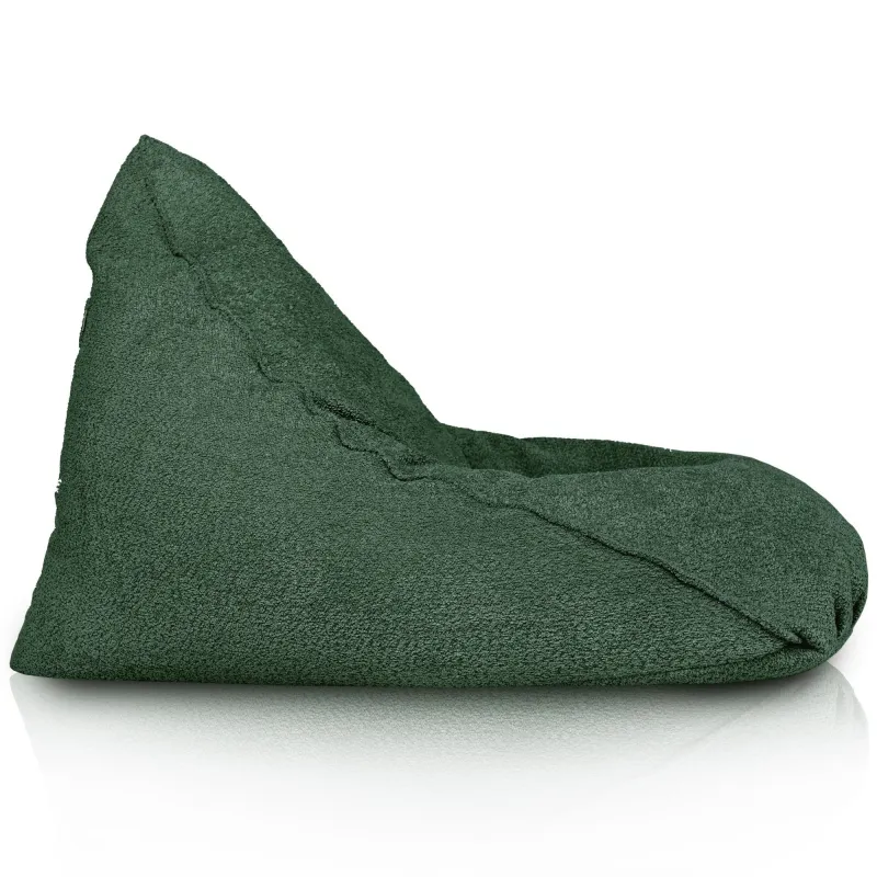 Boden-Sitzsack XL Bermuda - Teddy-Bouclé – Ansicht 2