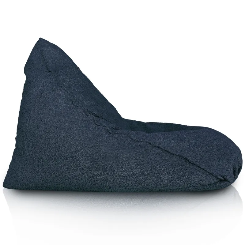 Boden-Sitzsack XL Bermuda - Teddy-Bouclé – Ansicht 2
