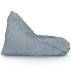Boden-Sitzsack XL Bermuda - Teddy-Bouclé – Ansicht 2