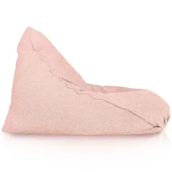 Boden-Sitzsack XL Bermuda - Teddy-Bouclé – Ansicht 2