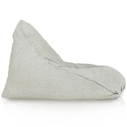 Boden-Sitzsack XL Bermuda - Teddy-Bouclé – Ansicht 2
