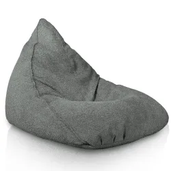 Boden-Sitzsack XL Bermuda - Teddy-Bouclé