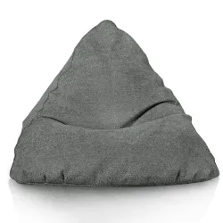Boden-Sitzsack XL Bermuda - Teddy-Bouclé – Ansicht 3