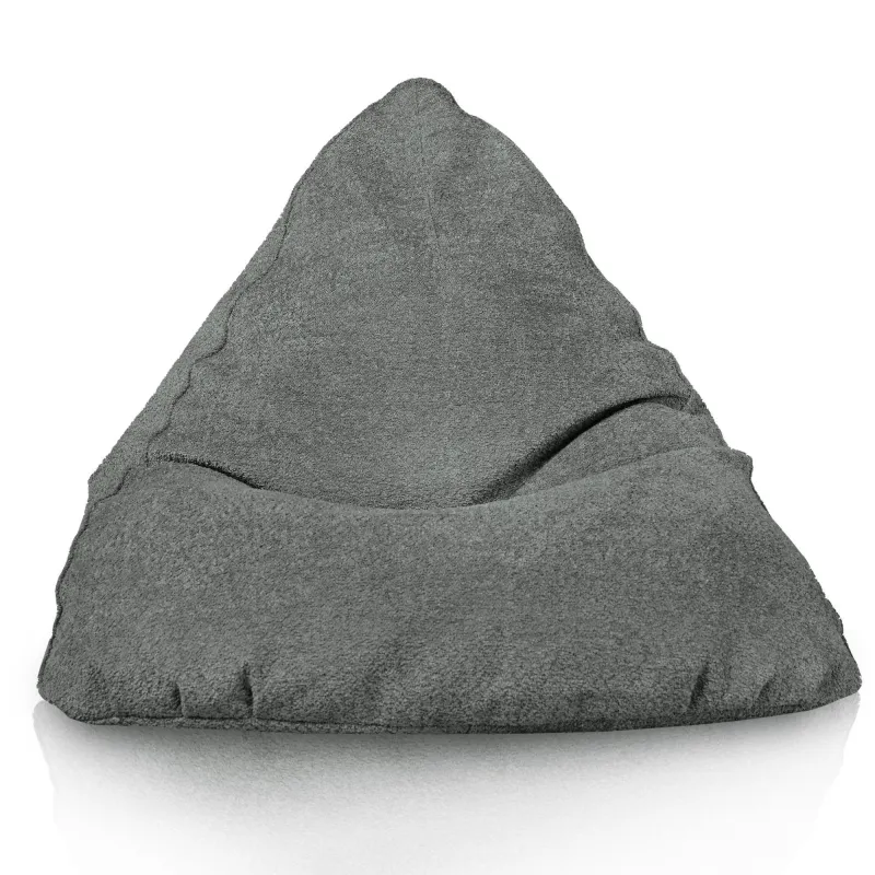 Boden-Sitzsack XL Bermuda - Teddy-Bouclé – Ansicht 3