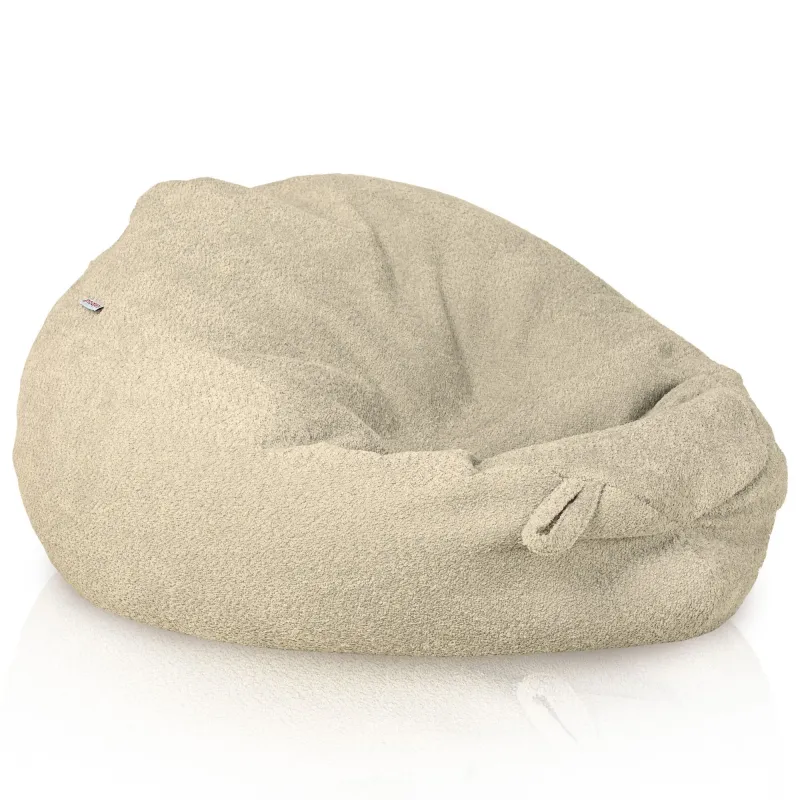 Riesensitzsack XXL für Erwachsene - Teddy-Bouclé – Ansicht 2
