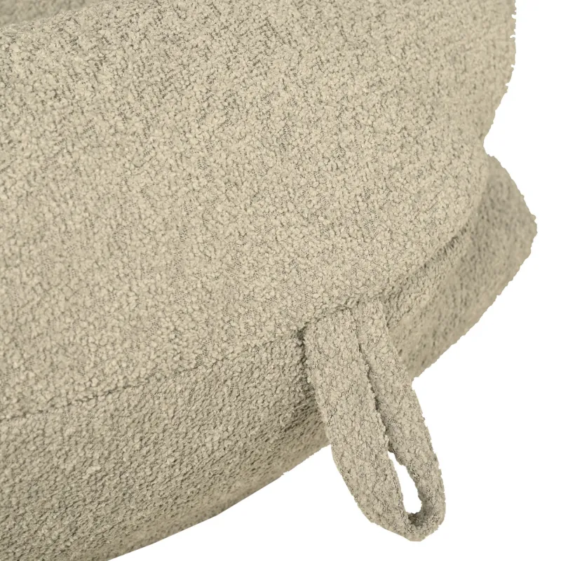 Riesensitzsack XXL für Erwachsene - Teddy-Bouclé – Ansicht 4