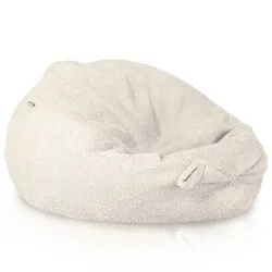 Ecru sitzsack XL Boucle