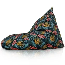Boden-Sitzsack XL Bermuda - Premium Print-Stoff – Ansicht 35