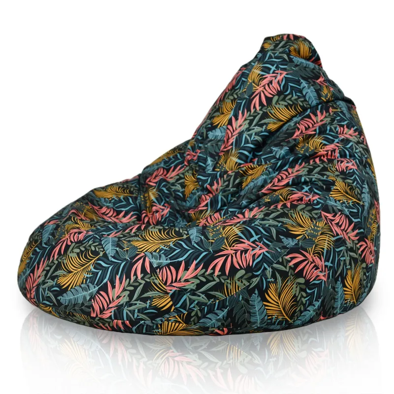 Sitzsack mit Rückenlehne XXL Drop - Premium Print-Stoff – Ansicht 9