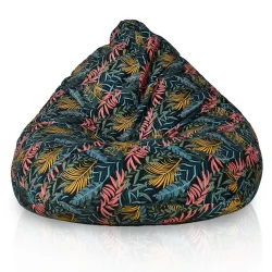 Sitzsack mit Rückenlehne XXL Drop - Premium Print-Stoff – Ansicht 21