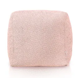 Pouf Sitzwürfel Quadratisch - Teddy-Bouclé – Ansicht 2