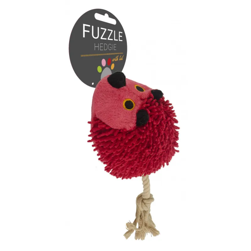 Weicher brauner Plüsch-Igel, ideal für Hunde, Spielzeug zum Spielen
