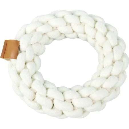 Baumwollspielzeug Ring für Hund, langlebiges und sicheres Haustieraccessoire