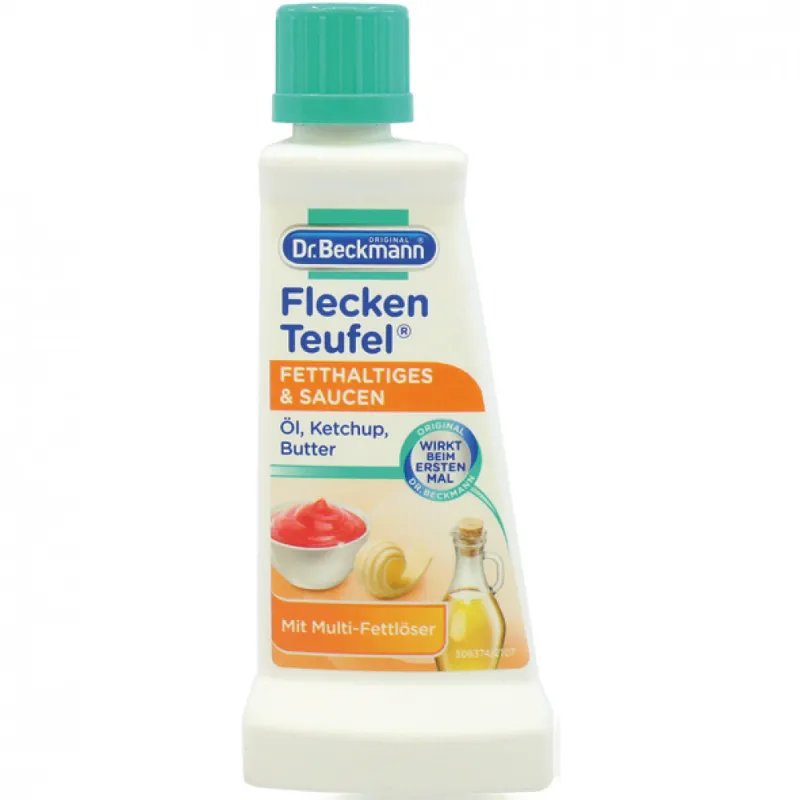 Dr. Beckmann Präzisions-Fleckentferner für Fett und Saucen 50ml, wirksames Pflegemittel