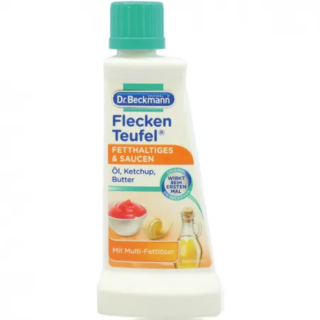 Dr. Beckmann Präzisions-Fleckentferner für Fett und Saucen 50ml, wirksames Pflegemittel