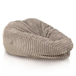 Beige sitzsack xl stripe