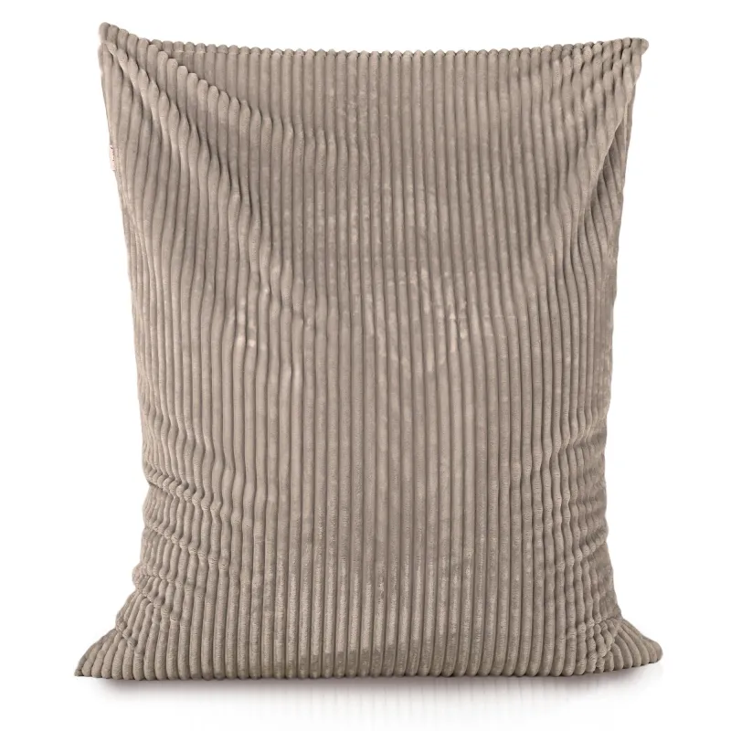 Beige kindersitzkissen xl stripe