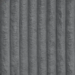 Runder Fußhocker - Breitcord Stripe – Ansicht 2