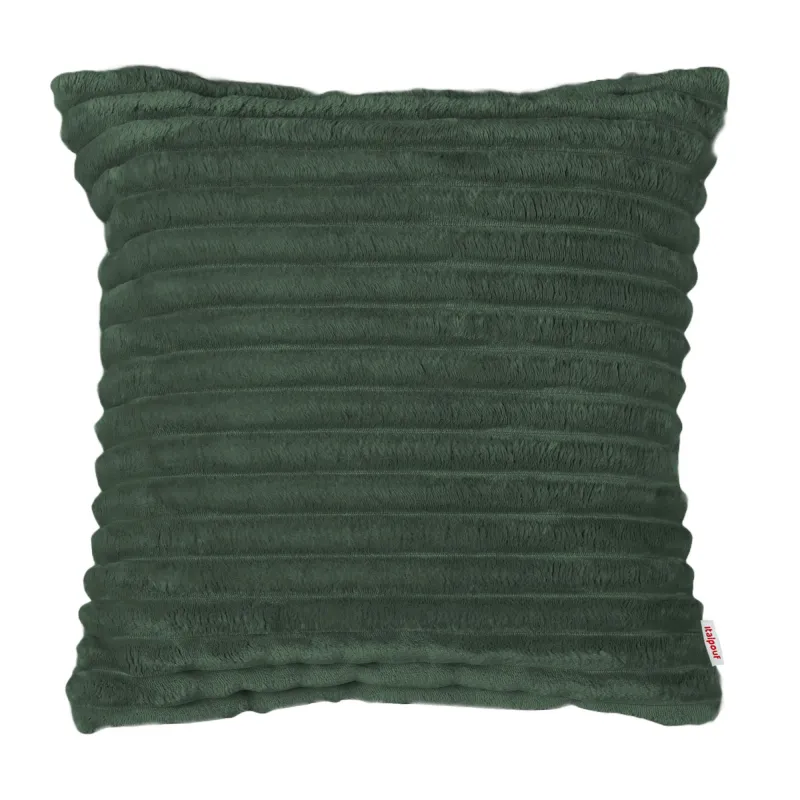 Quadratisches Dekokissen 45x45 cm - Breitcord Stripe