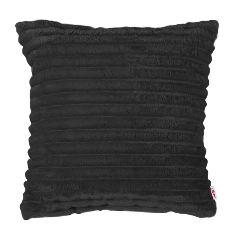 Quadratisches Dekokissen 45x45 cm - Breitcord Stripe