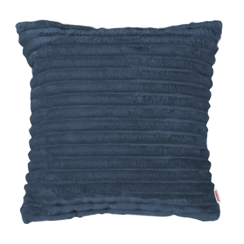 Quadratisches Dekokissen 45x45 cm - Breitcord Stripe
