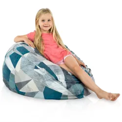 Kinder-Sitzsack L - Premium Print-Stoff – Ansicht 25