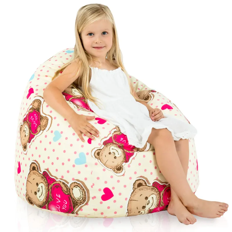 Kinder-Sitzsack L - Premium Print-Stoff – Ansicht 17
