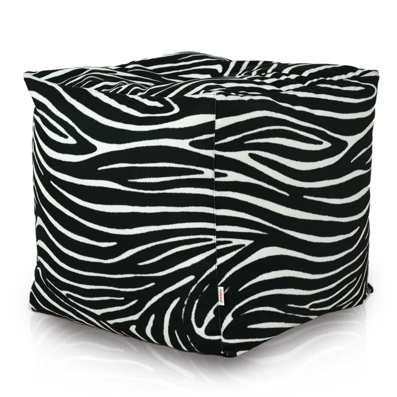 Pouf Sitzwürfel Quadratisch - Premium Print-Stoff – Ansicht 20