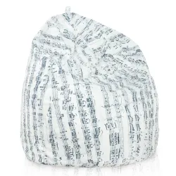 Sitzsack Klassik - Premium Print-Stoff