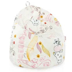 Kinder-Sitzsack - Premium Print-Stoff