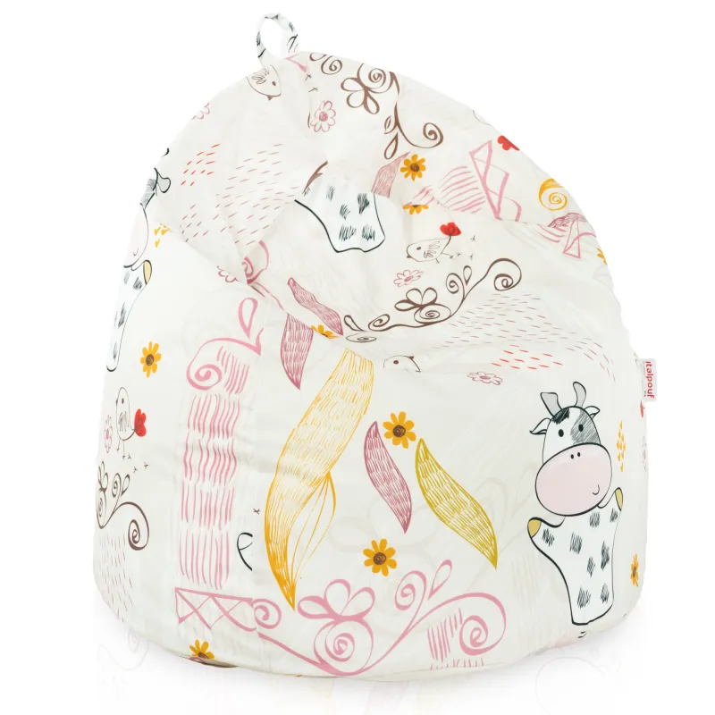 Kinder-Sitzsack L - Premium Print-Stoff – Ansicht 38