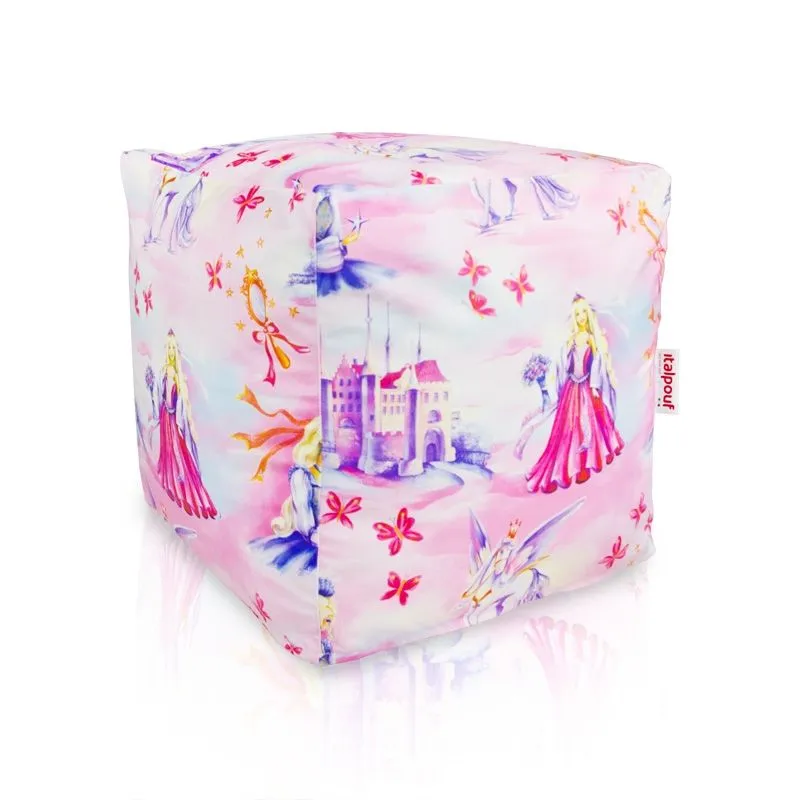 Pouf Sitzwürfel Quadratisch - Premium Print-Stoff – Ansicht 16