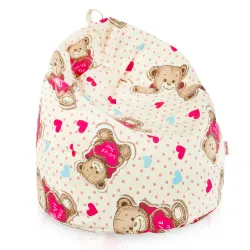 Kinder-Sitzsack - Premium Print-Stoff