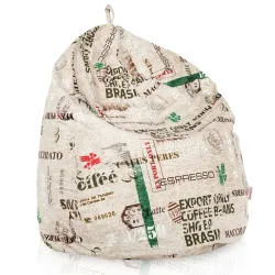 Sitzsack XL Klassik - Premium Print-Stoff
