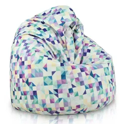 Kinder-Sitzsack - Premium Print-Stoff