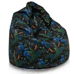 Sitzsack Klassik - Premium Print-Stoff