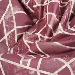 Runder Fußhocker - Premium Print-Stoff – Ansicht 50