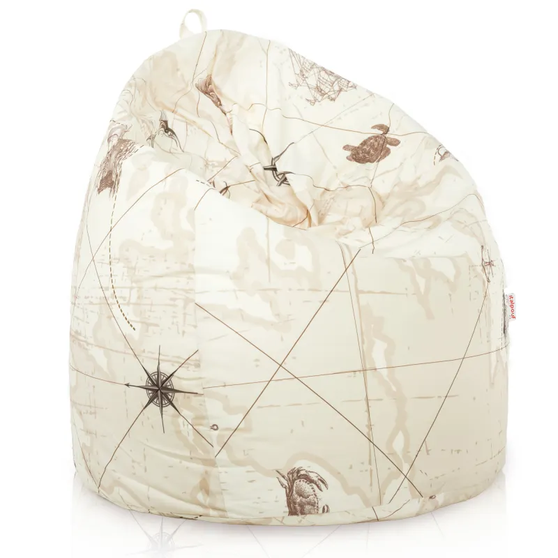 Sitzsack XL Klassik - Premium Print-Stoff – Ansicht 3