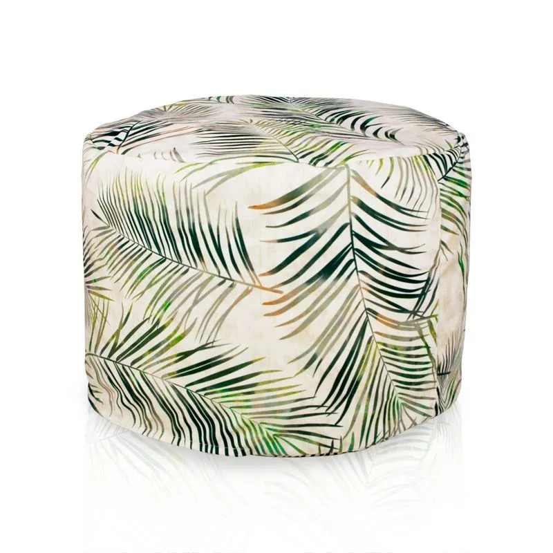 Pouf Runder Sitzhocker Zylinder - Premium Print-Stoff – Ansicht 32