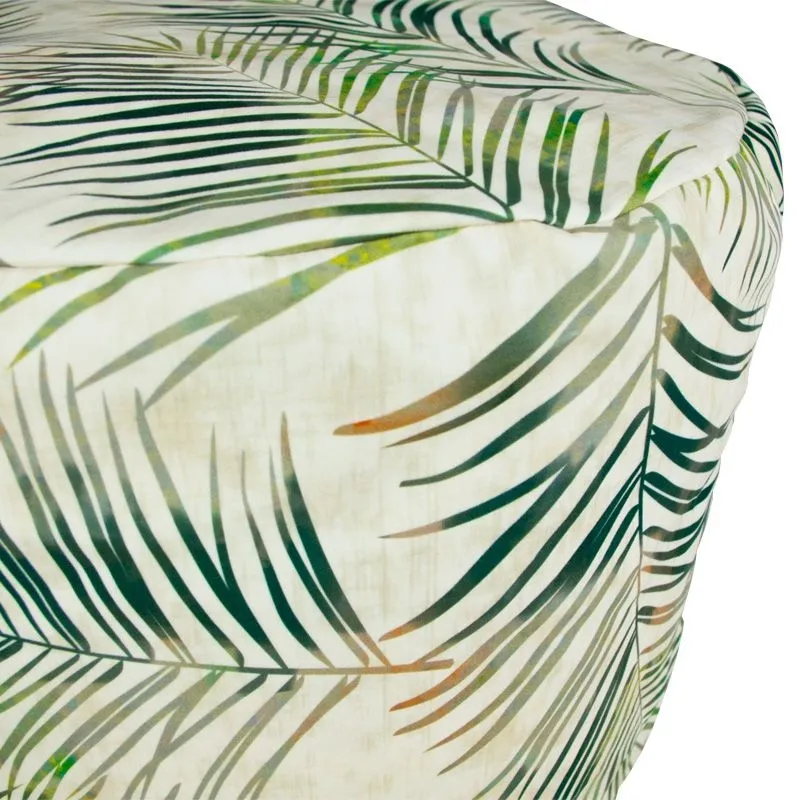 Pouf Runder Sitzhocker Zylinder - Premium Print-Stoff – Ansicht 34