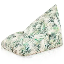 Boden-Sitzsack XL Bermuda - Premium Print-Stoff
